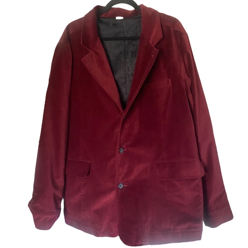 Betabrand Mens Reversible Smoking Jacket Xxl Gem